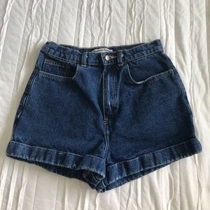 American Apparel High Waisted Shorts